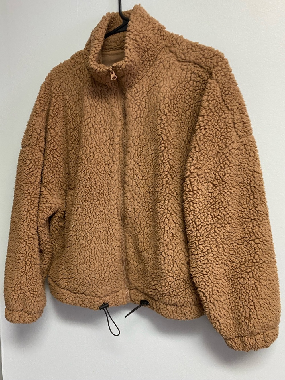 COMFY COZY TEDDY BEAR STYLE JACKET COAT - LARGE - Picture 5 of 8